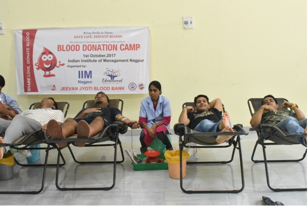 Blood Donation Camp at IIMN