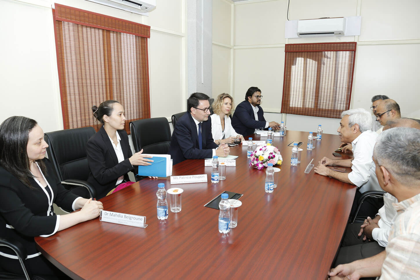 French Ambassador Ziegler visits IIM Nagpur