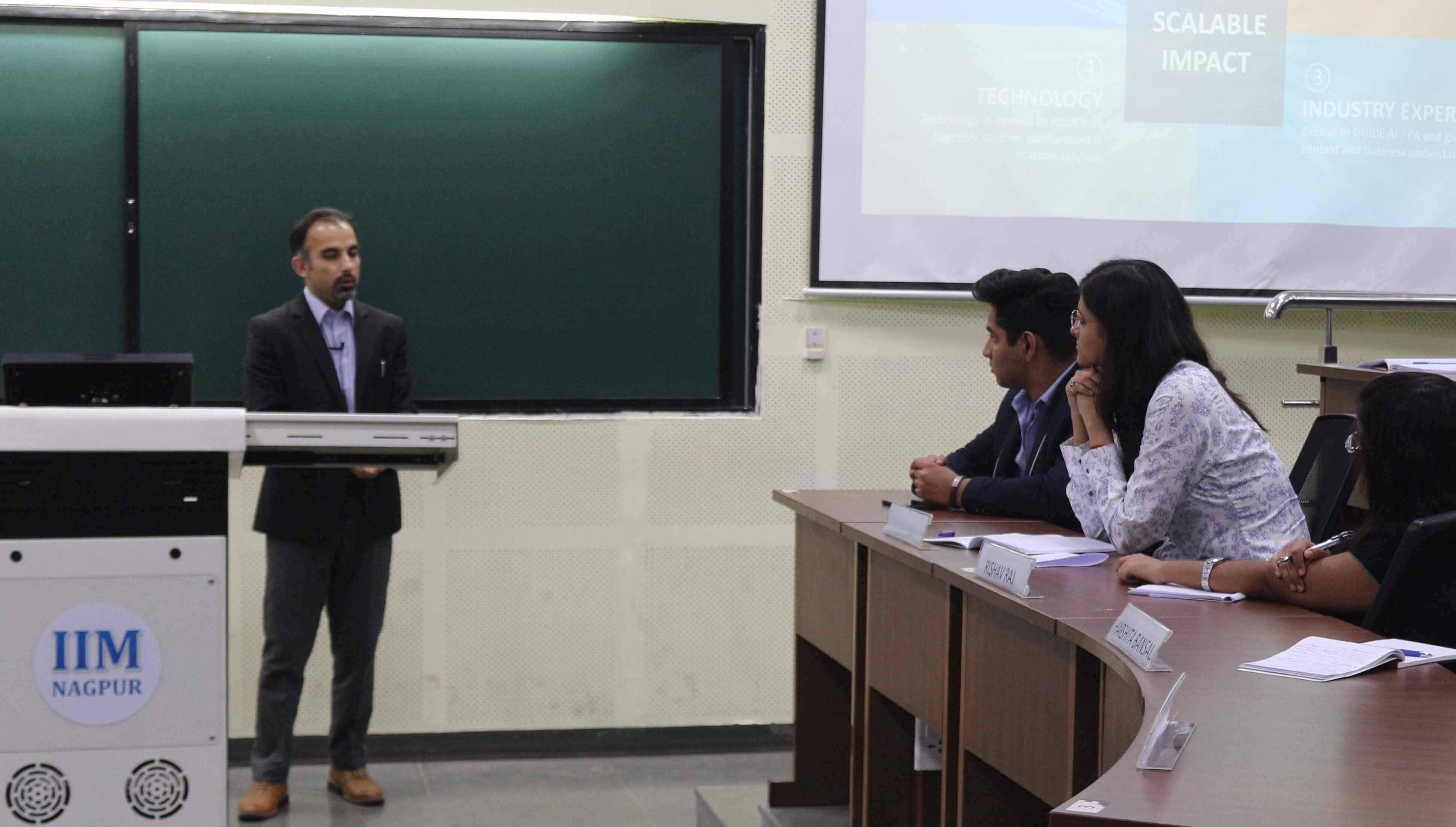 Guest Session by Mr. Imran Saeed