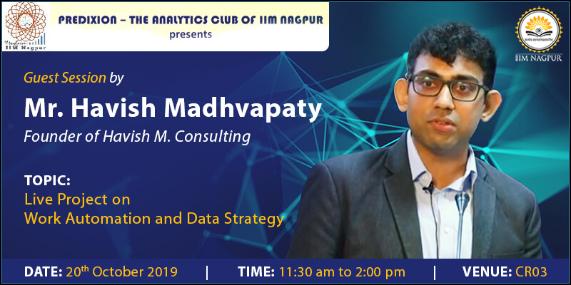 Guest Session: Mr Havish Madhvapaty, Havish M. Consulting