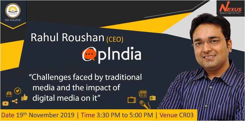Guest Session: Mr Rahul Roushan, OpIndia