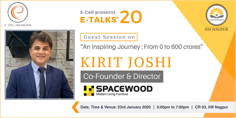 Guest Session: Mr Kirit Joshi, Spacewood
