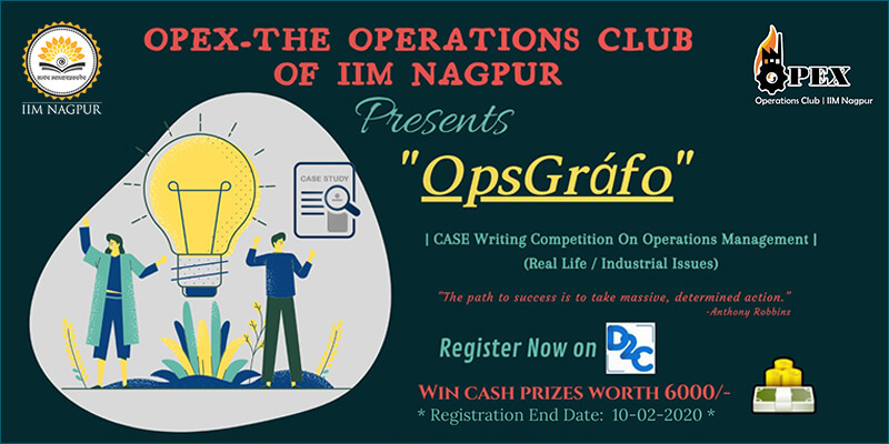 CASE Writing Competition – “OpsGráfo”