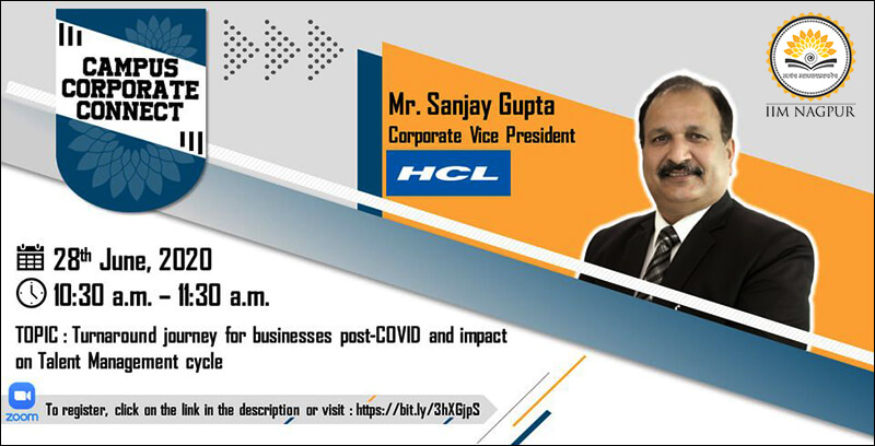 Leadership Webinar Session / Mr. Sanjay Gupta