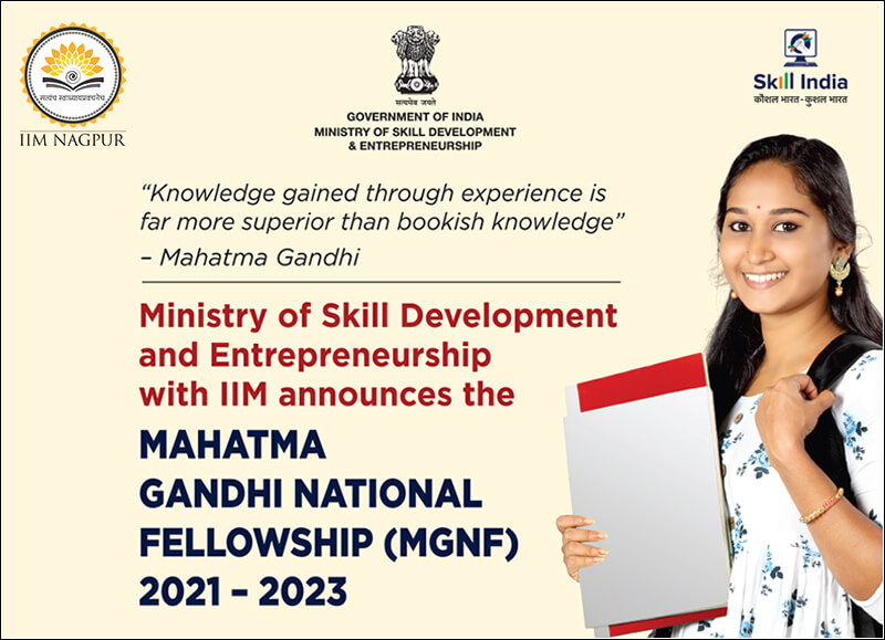 IIMN partners with Ministry of Skill Development and Entrepreneurship for Mahatma Gandhi National Fellowship
