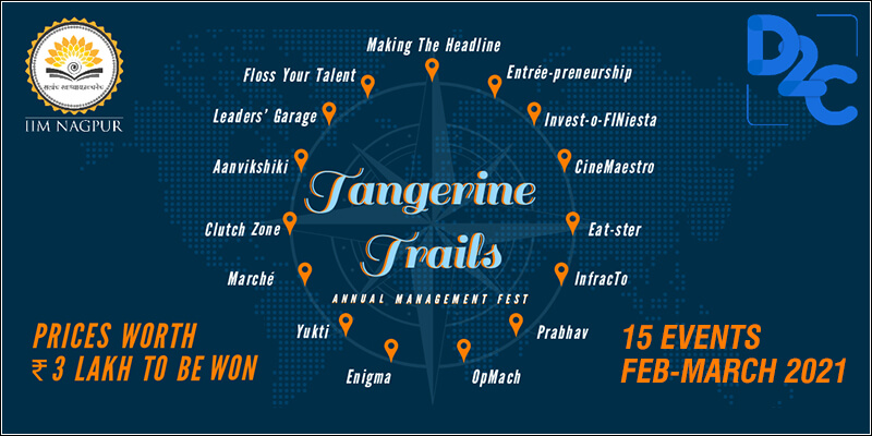 IIM Nagpur presents Tangerine Trails 2021