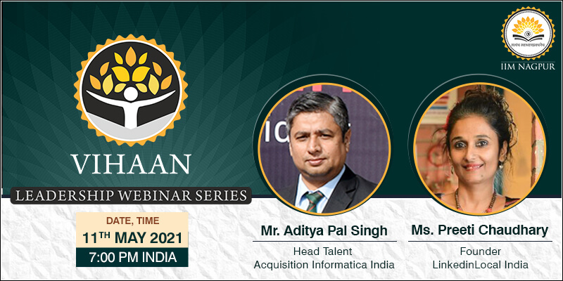 Leadership Webinar Series Vihaan 2.0: Mr Aditya...
