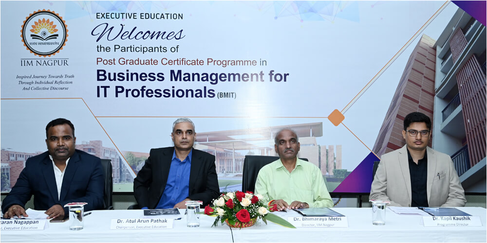 IIM Nagpur Inaugurates PG Certificate Programme in Business Management for IT Professionals