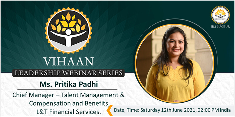 Leadership Webinar Series Vihaan 2.0: Ms Pritika...
