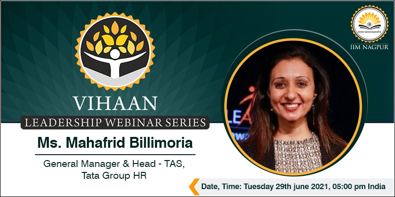 Leadership Webinar Series Vihaan 2.0: Ms Mahafrid...
