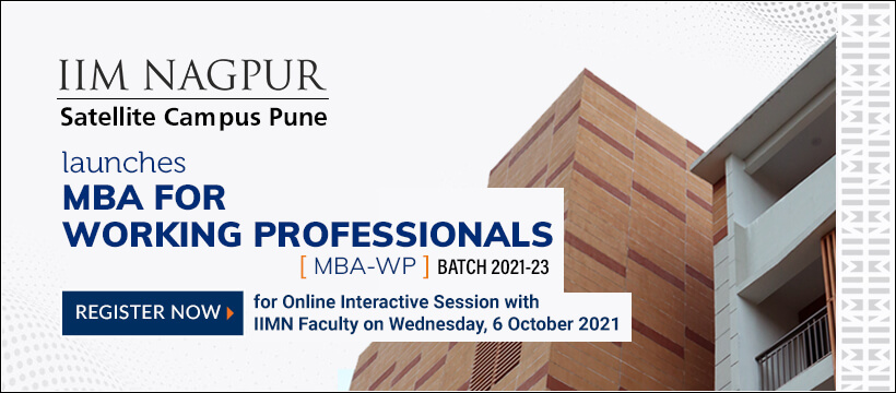 Interactive session MBA-WP programme at IIM Nagpur Satellite Campus Pune