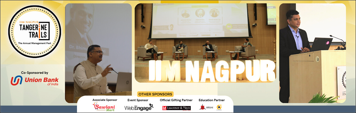 Tangerine Trails 2022-23, the three-day mgmt fest, held at IIM Nagpur concludes on a high note