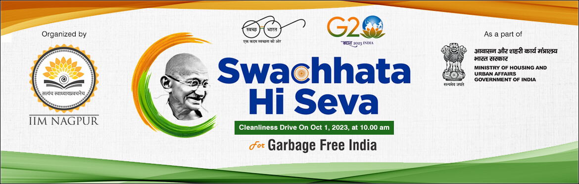 For Greener Earth! IIMN students to offer tributes to Mahatma Gandhi by participating in ‘Swachhata Hi Seva drive.’