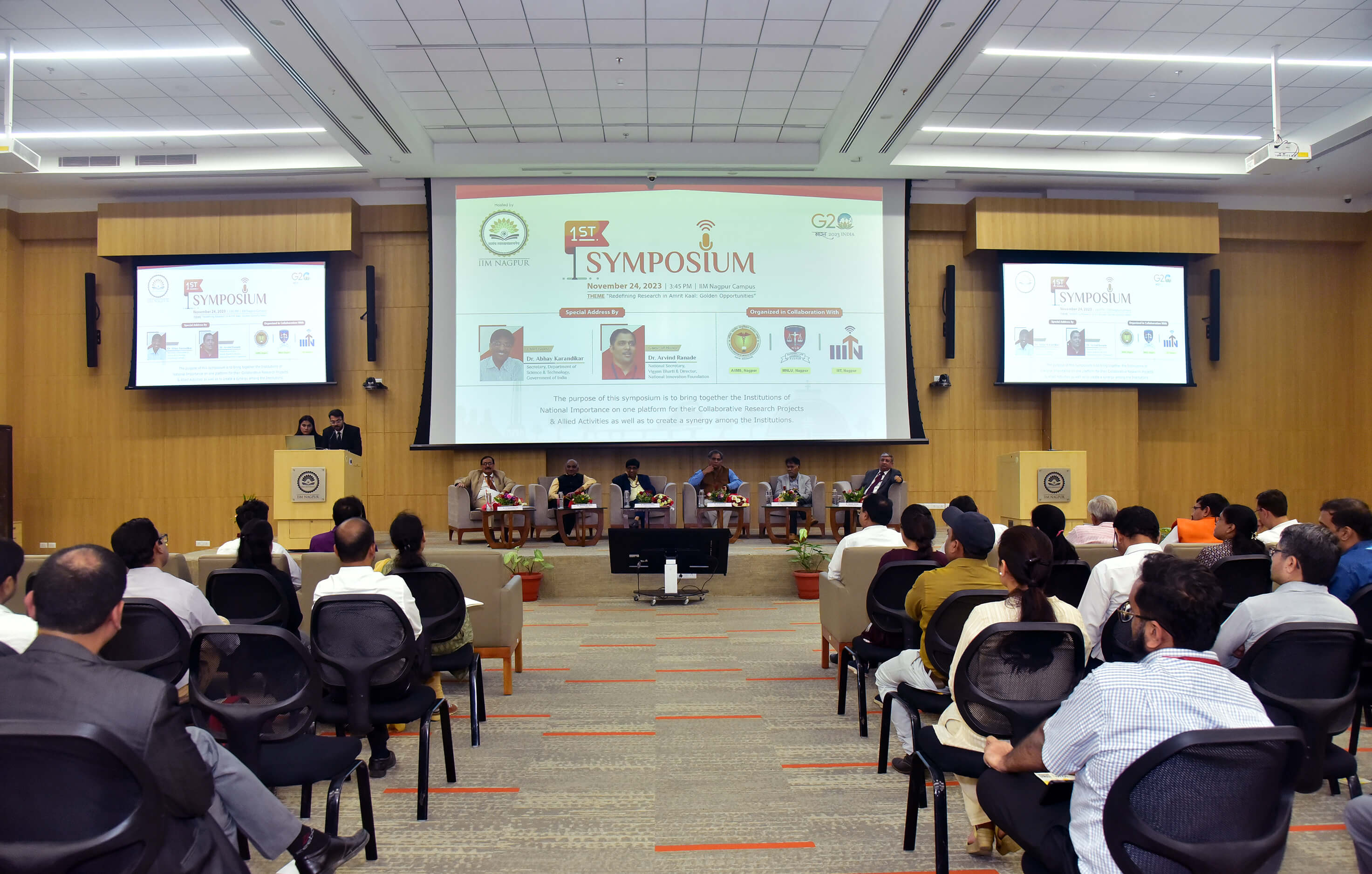 IIM Nagpur Hosts Inaugural Symposium, Pioneering Collaborative...