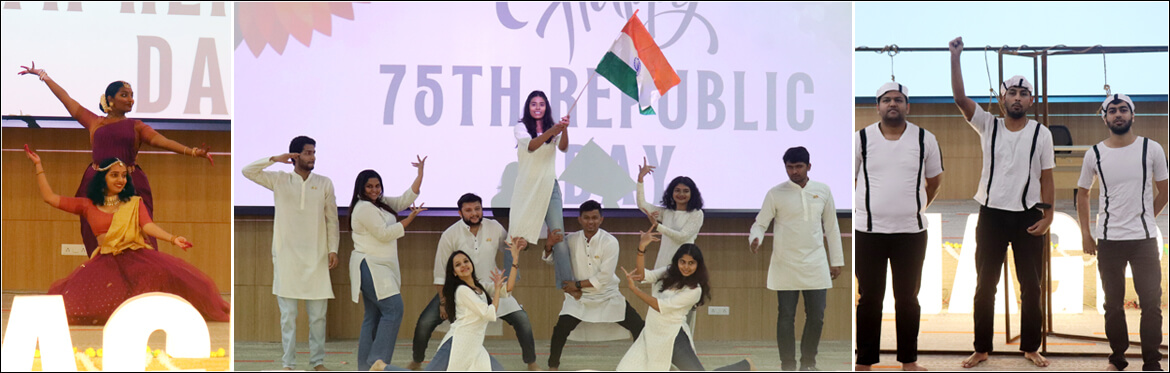 The students of IIMN celebrate the spirit of unity, diversity & progress on the 75th Republic Day