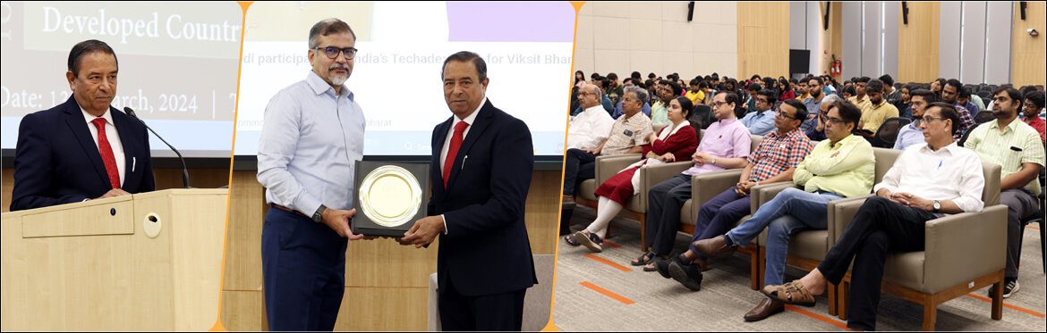 Shri Vijay Phanshikar inspires youth for self-reliance & tech empowerment at ‘India’s Techade: Chips for Viksit Bharat’