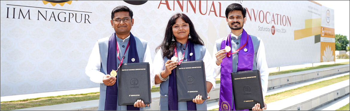 The Gold Medalists of 8th Annual Convocation at IIM Nagpur Who Made the Institution Proud with Their Incredible Acheivements